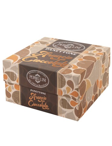 Panettone Perbellini Arancio Cioccolato Scatola - 850g ( NON DISPONIBILE )