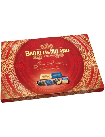 Scatola Cioccolatini Baratti e Milano Gran Selezione Praline Assortite - 345 g.